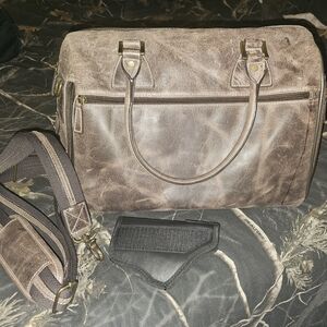 Brown Leather Men's Bag